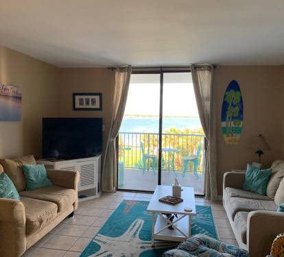 Lagoon view from living area