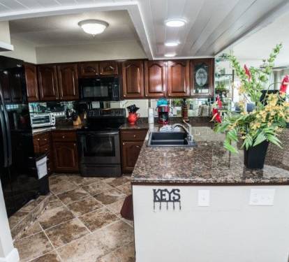 Kitchen Fully Stocked