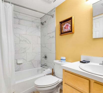Queen Bathroom with Shower/Tub Combo