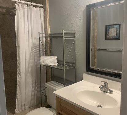 Standing Shower only 