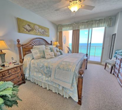 STEP OUT OF THE MASTER BEDROOM ON TO THE HUGE PATIO OVERLOOKING GULF OF MEXICO