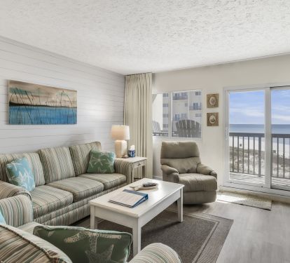 Living Room with ocean view