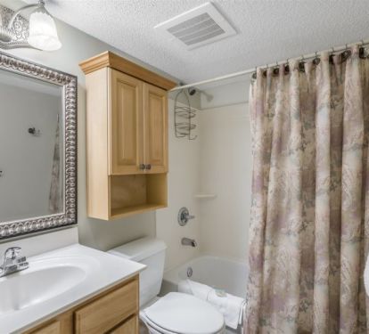 Guest Bathroom with Tub/Shower Combination
