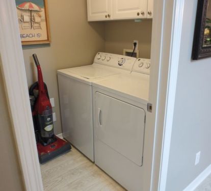 Full Sized Washer And Dryer In Condo
