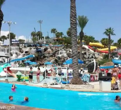 Sunkissed-19 Big Kahuna... the Gulf's largest waterpark... is a quick 3 miles from Sunkissed. (Tip: Reserve a cabana for $150. You'll get privacy, shade, and table service in order to avoid the lines! Trust me, it's worth every penny!)