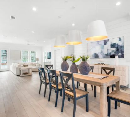 Nautilus-11 massive! With over 4,800 interior square feet plus multiple levels of outdoor living space, Nautilus offers plenty of "elbow room" for your large group.