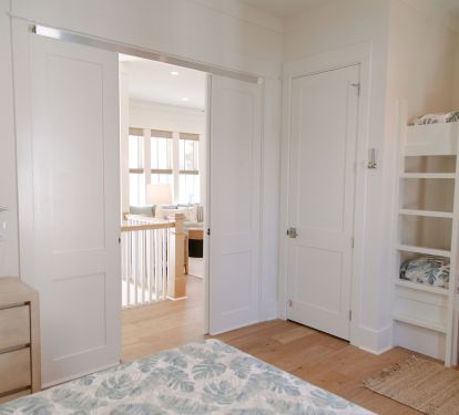 Just off the 2nd floor living area - Bunk Room w/twin XL bunks &amp; queen bed