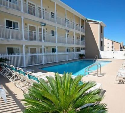 Outdoor heated pool