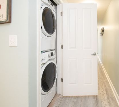 Washer and dryer