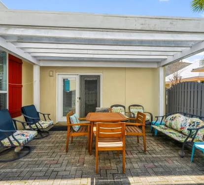 Back patio