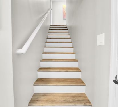 Both bedrooms are Upstairs to make for a quiet nights rest.