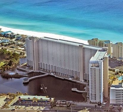 Ariel view of the resort