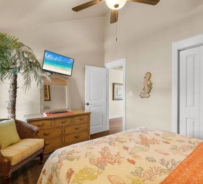 Bedroom 1 with a king bed-Sleeps 2