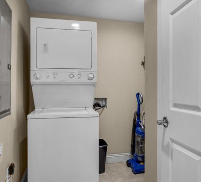 Washer and dryer