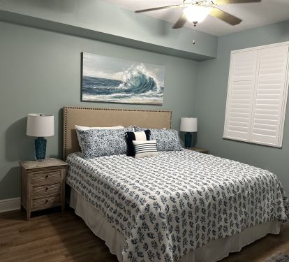 MASTER BEDROOM #2 W/KINGSIZE BED