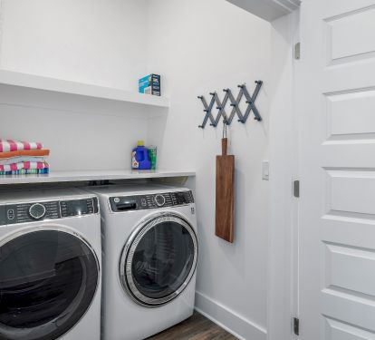 1st floor laundry. A second set on 2nd floor.