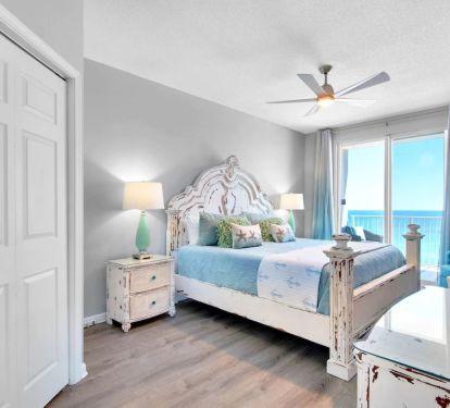 Brand new King bed and mattress in Master