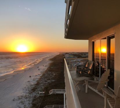 The sunsets are brilliant..