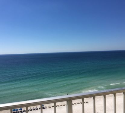 amazing ocean view from large balcony