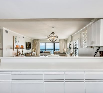Open Floor Plan View from Kitchen 