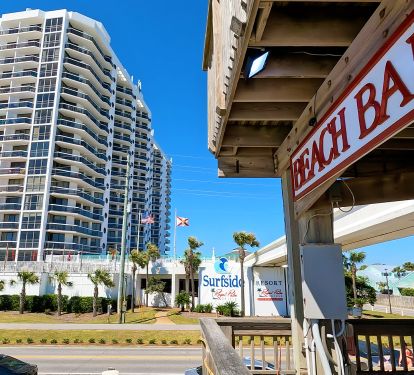 Surfside from Beach Bar