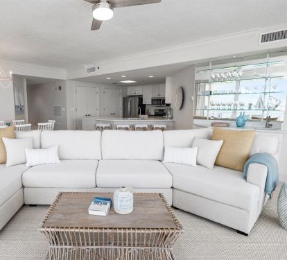 Relax in the comfortable Living Room