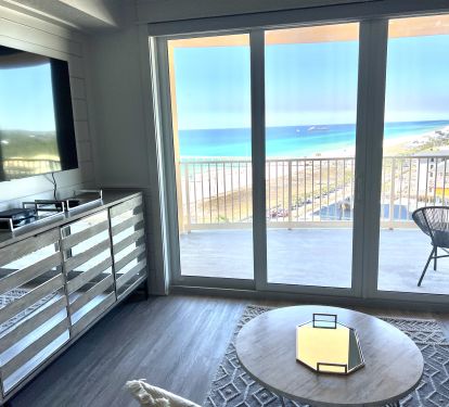 THIS is your actual MERMAID'S MANSION 3- 1004 VIEW from inside out! L>O>V>E>