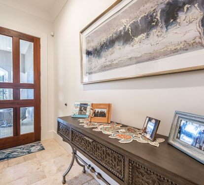 Entrance with Smart Lock