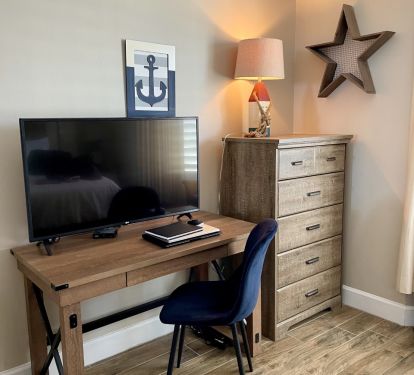 Desk in 2nd master suite