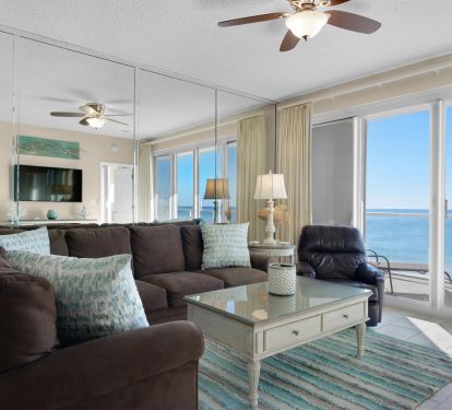 Amazing Gulf Front Views in this renovated condo.