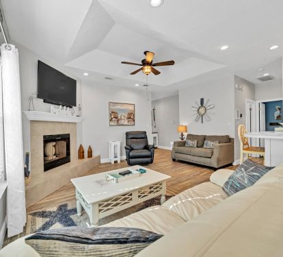 Large sofa, loveseat, and recliner for comfort!