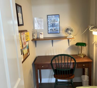 Need to work? Office off of living room 