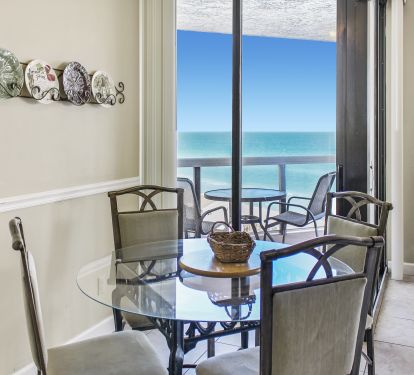 ...and the Balcony table seats 4 more!