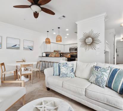 Living, Dining, Kitchen 