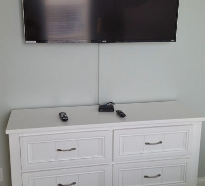 Bedroom 2:  Roku large 50 inch streaming HD Tv. 