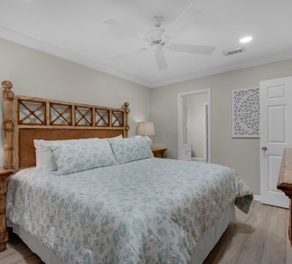comfortable king bed
