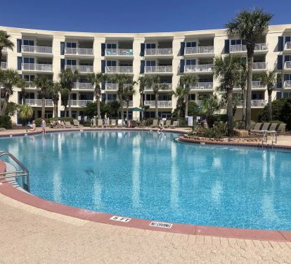 Resort view, only 68 units, never crowded at your private resort 