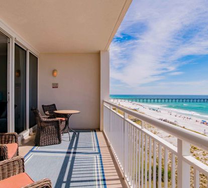 Beachfront Balcony