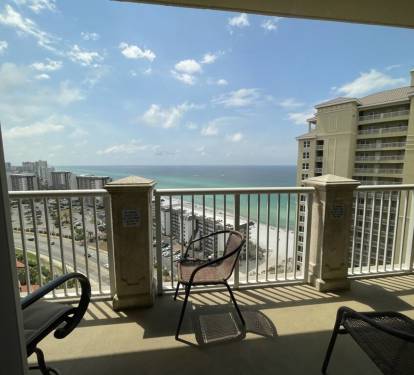 View from the balcony
