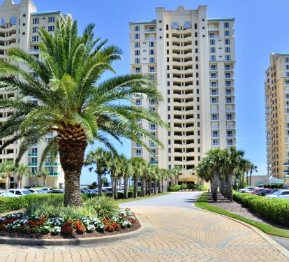 Beach Colony Resort Entrance