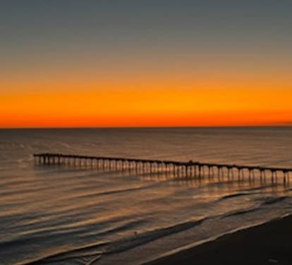 Sunset Over the Pier