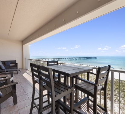 Private Balcony with Access from Living Room and Master with Gorgerous Views