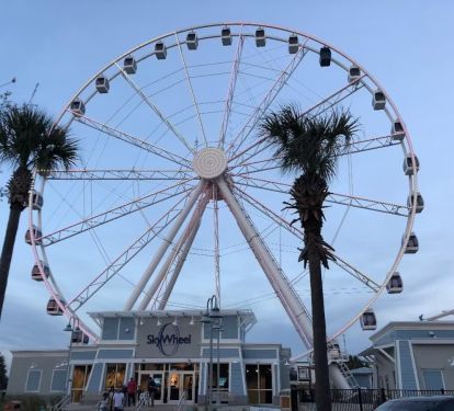 Check out the new ferris wheel at Pier Park