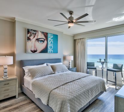 Master King Bedroom with a Gulf View
