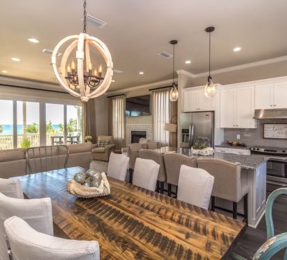 Open Concept Living/Dining/Kitchen