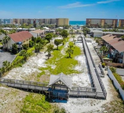 Boardwalk from Condo to Beach