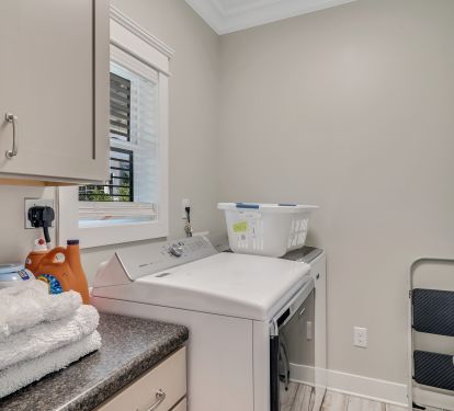 Laundry with washer and dryer