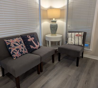 There is so much extra seating for your family!