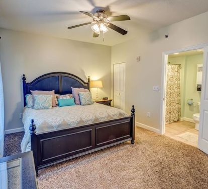 Master with comfortable king bed!