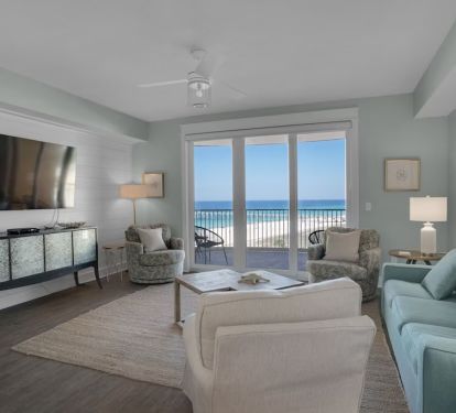 Living Room w/65 Smart TV and Alexa at your service